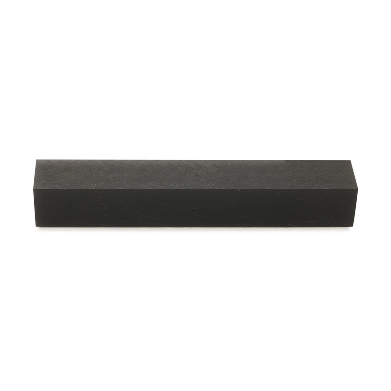 Acrylic Pen Blank - 3/4" x 3/4" x 5" - Color:Solid Black